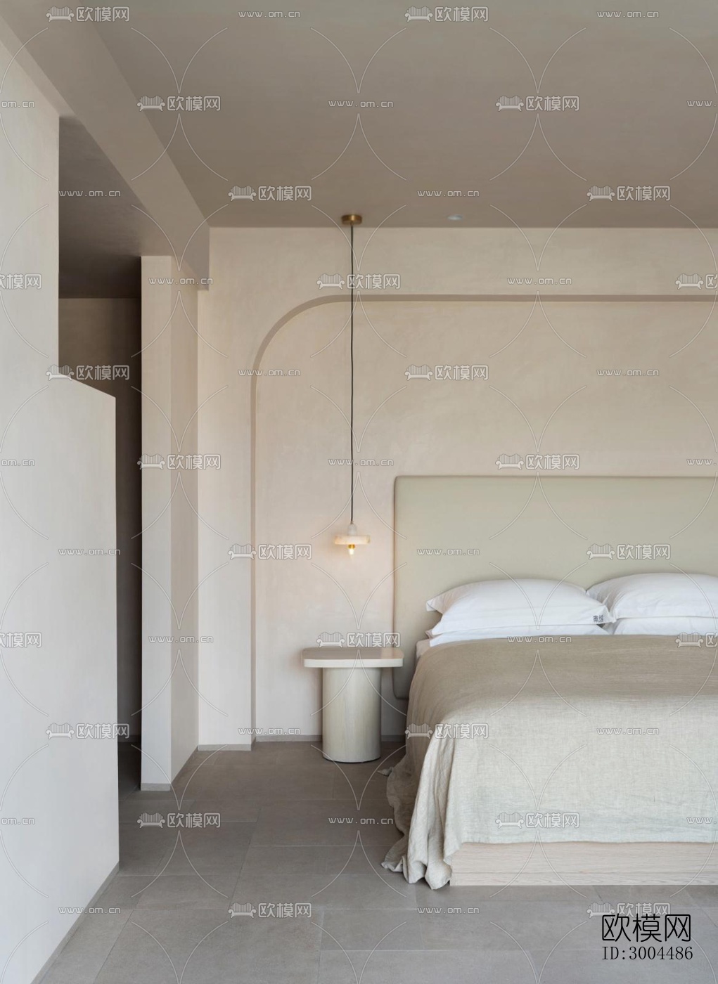 现代酒店民宿效果图下载（渲染图8）