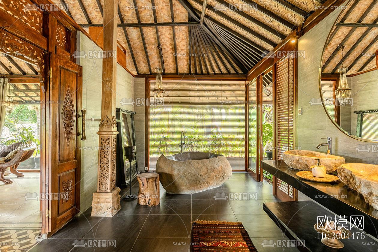 东南亚酒店民宿效果图下载（渲染图1）