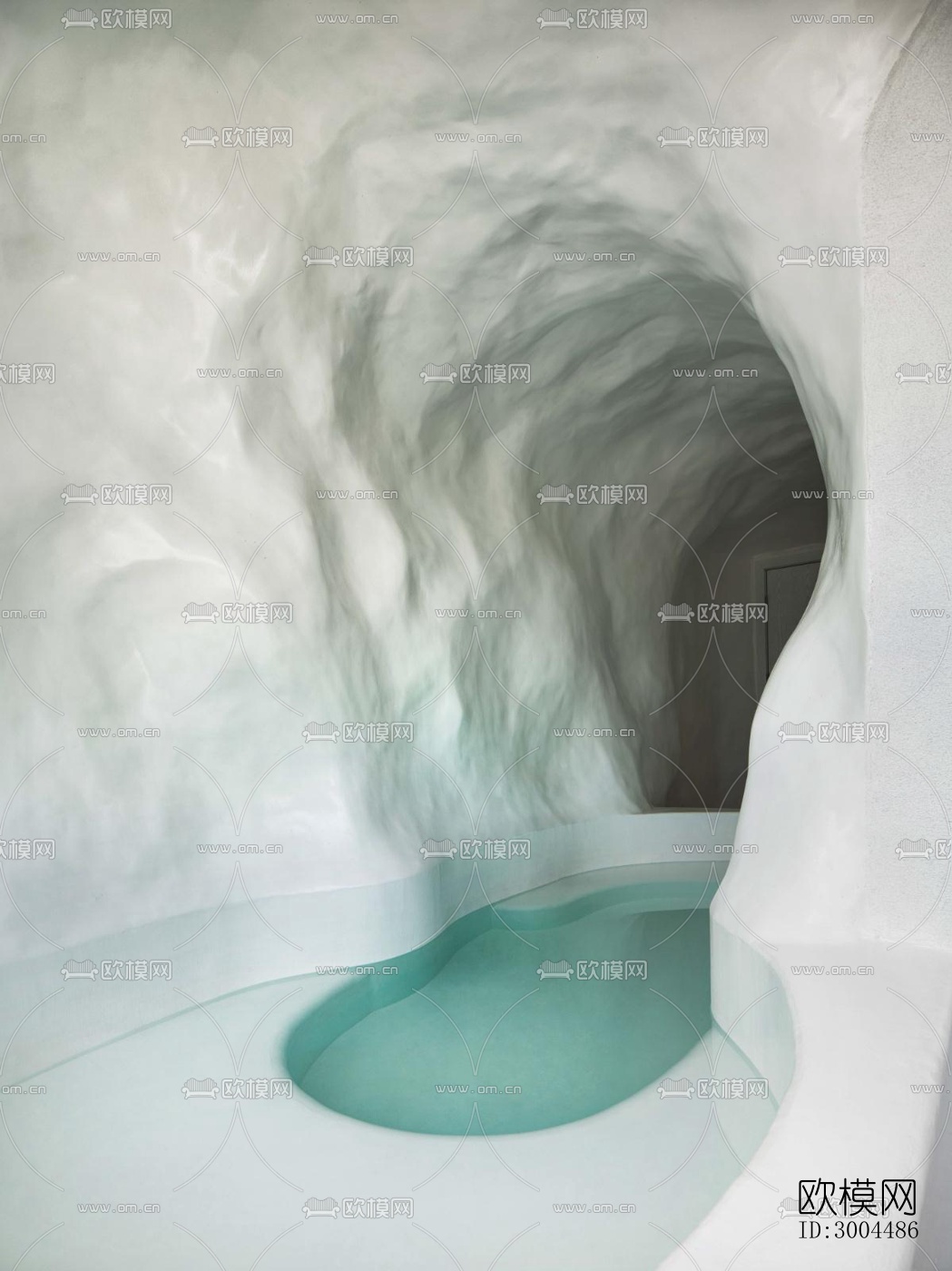 现代酒店民宿效果图下载（渲染图12）