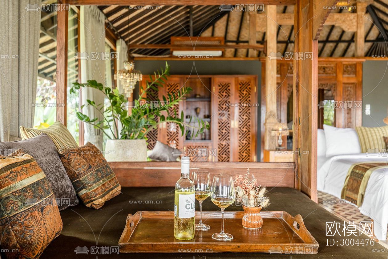 东南亚酒店民宿效果图下载（渲染图6）