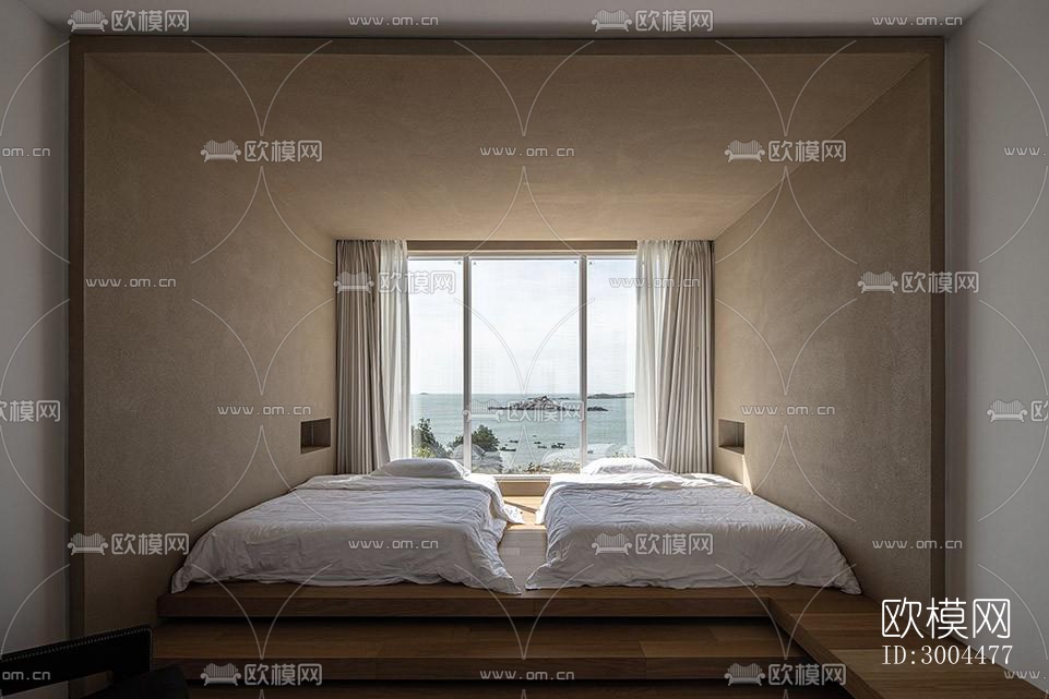 侘寂酒店民宿效果图下载（渲染图3）