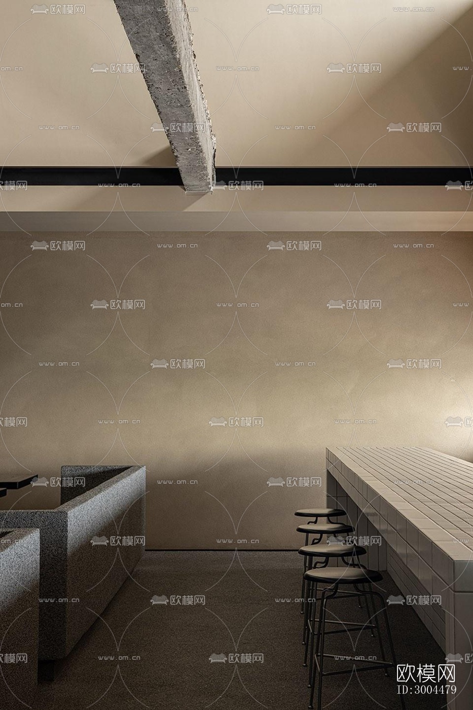 侘寂酒店民宿效果图下载（渲染图13）