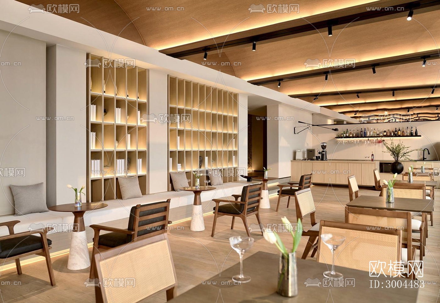 现代酒店民宿效果图下载（渲染图17）