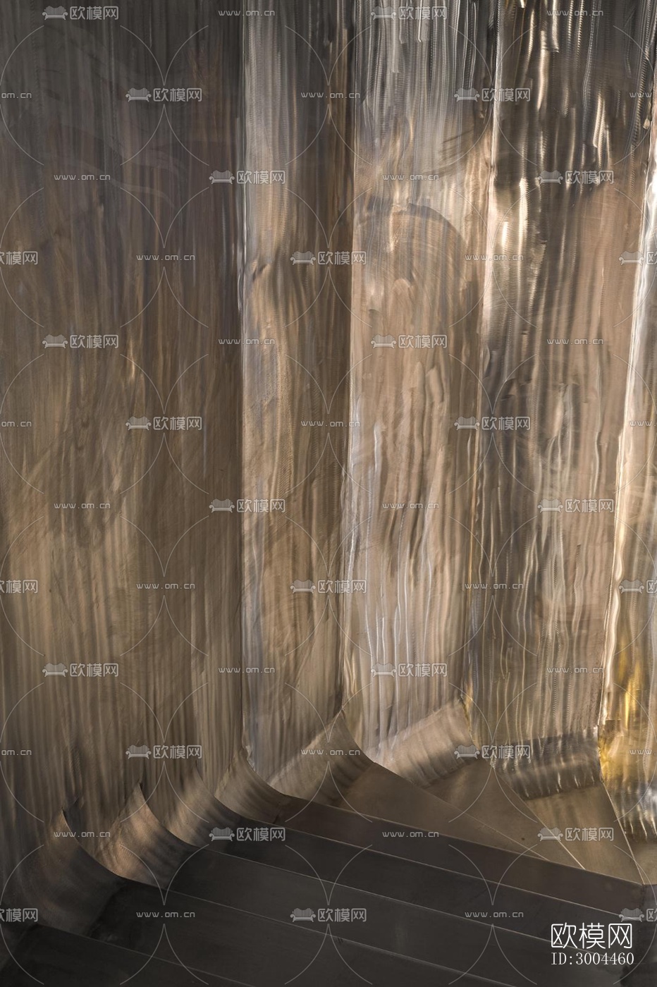 高级灰西餐厅效果图下载（渲染图12）