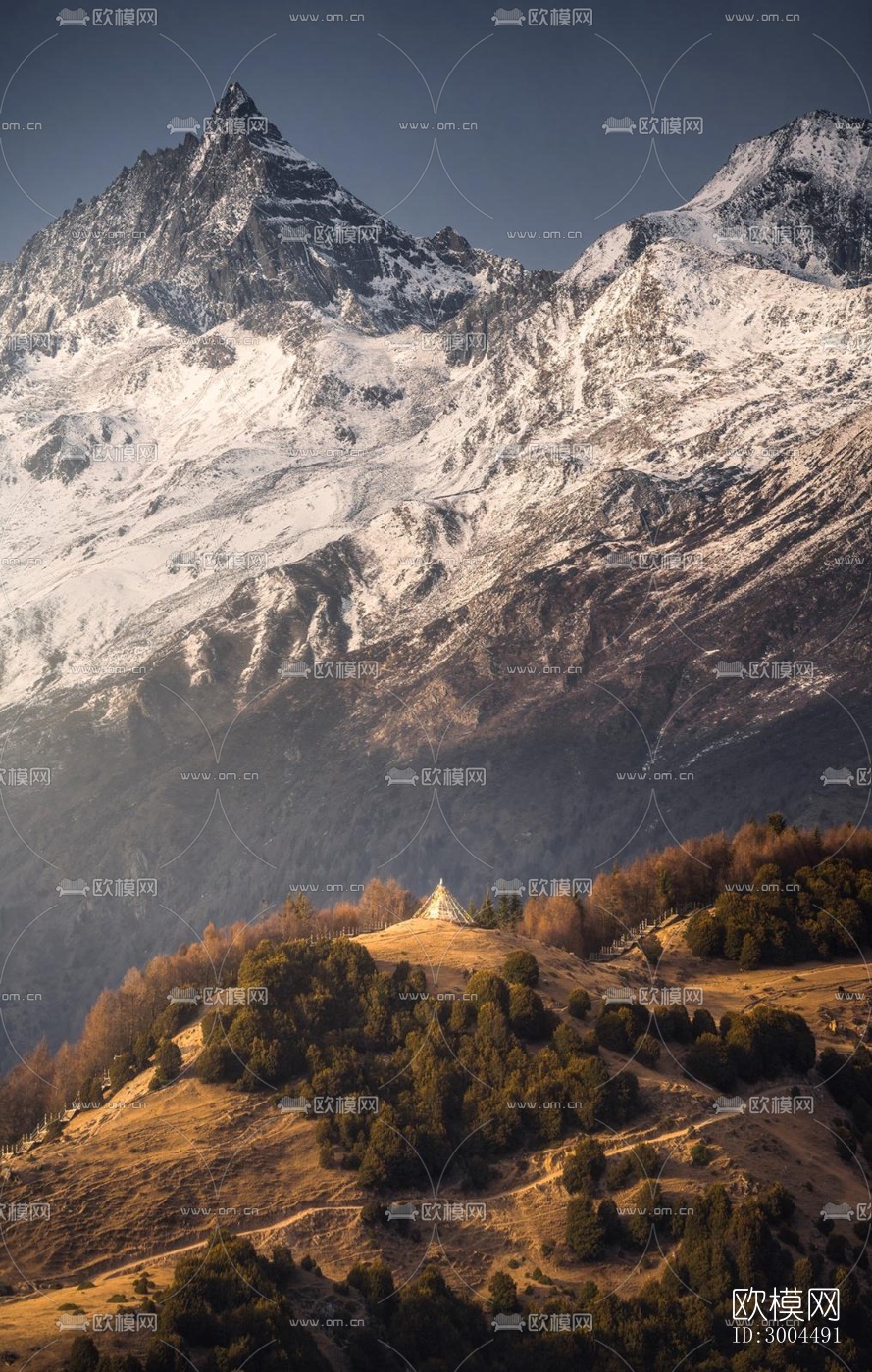 现代酒店民宿效果图下载（渲染图2）