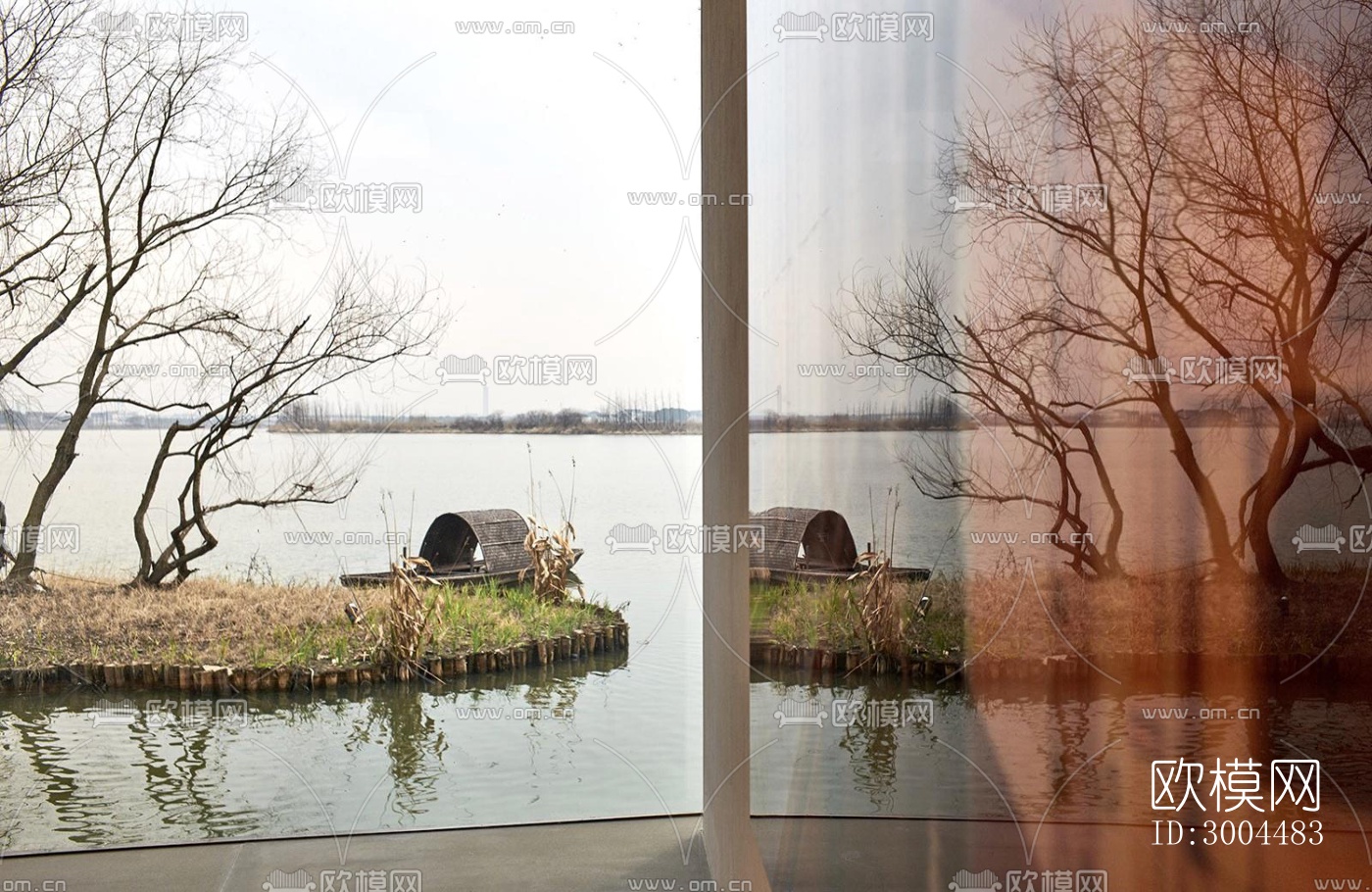 现代酒店民宿效果图下载（渲染图18）