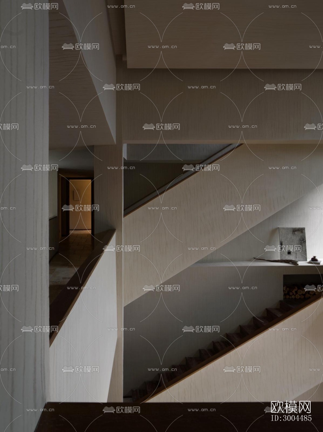 现代酒店民宿效果图下载（渲染图12）