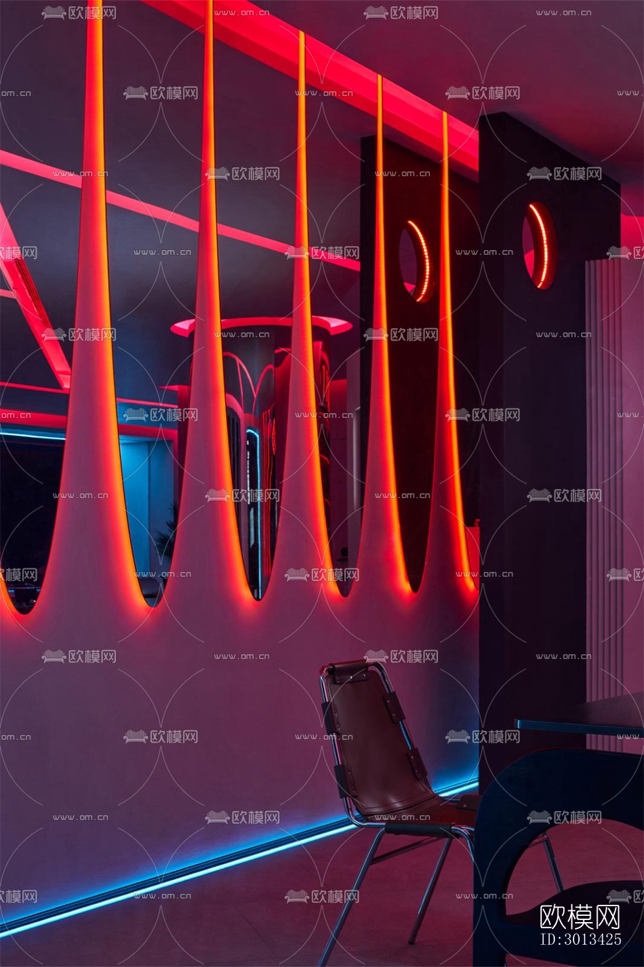 工业风咖啡奶茶效果图下载（渲染图2）