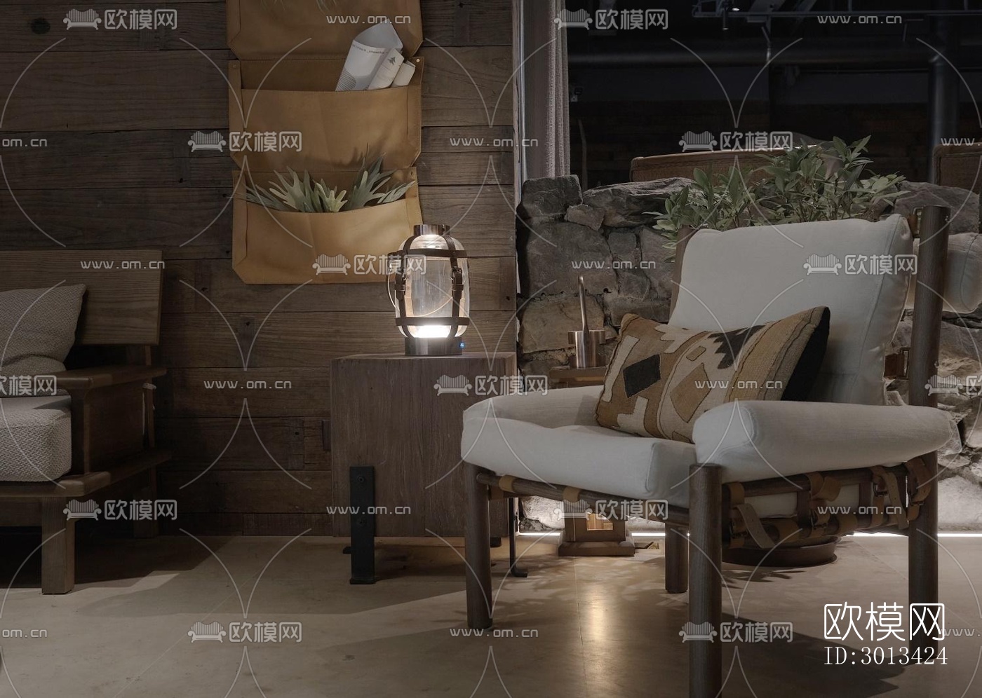 侘寂咖啡奶茶效果图下载（渲染图16）