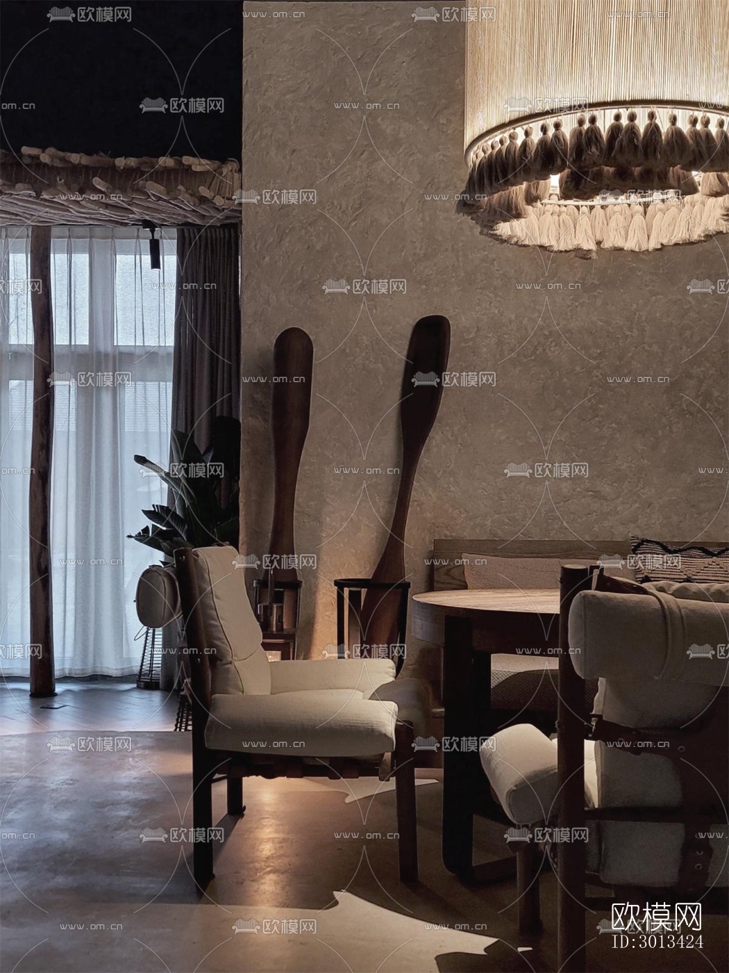 侘寂咖啡奶茶效果图下载（渲染图6）