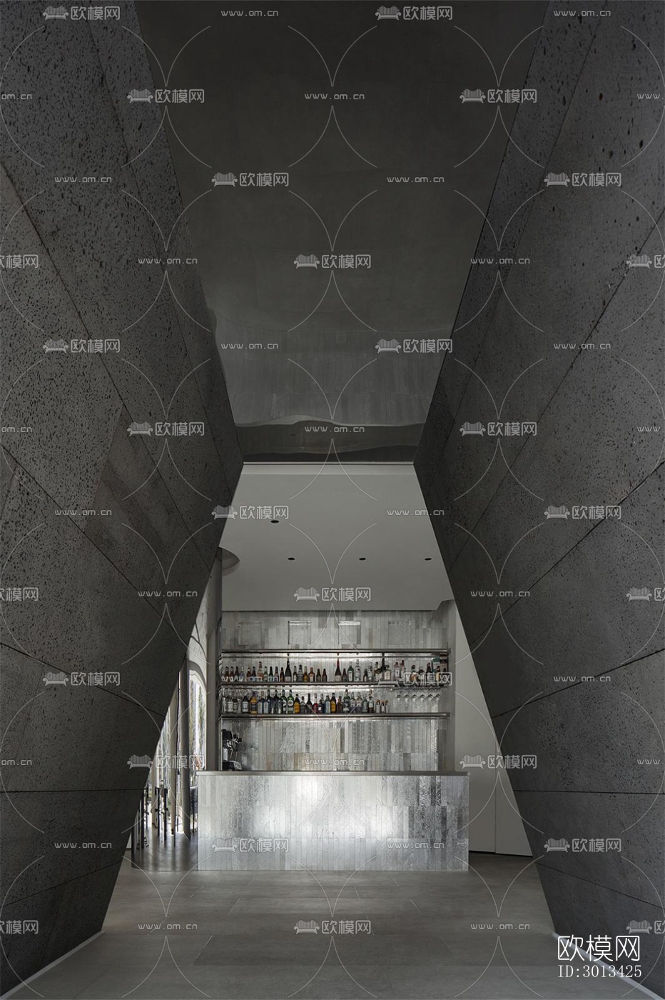 工业风咖啡奶茶效果图下载（渲染图11）