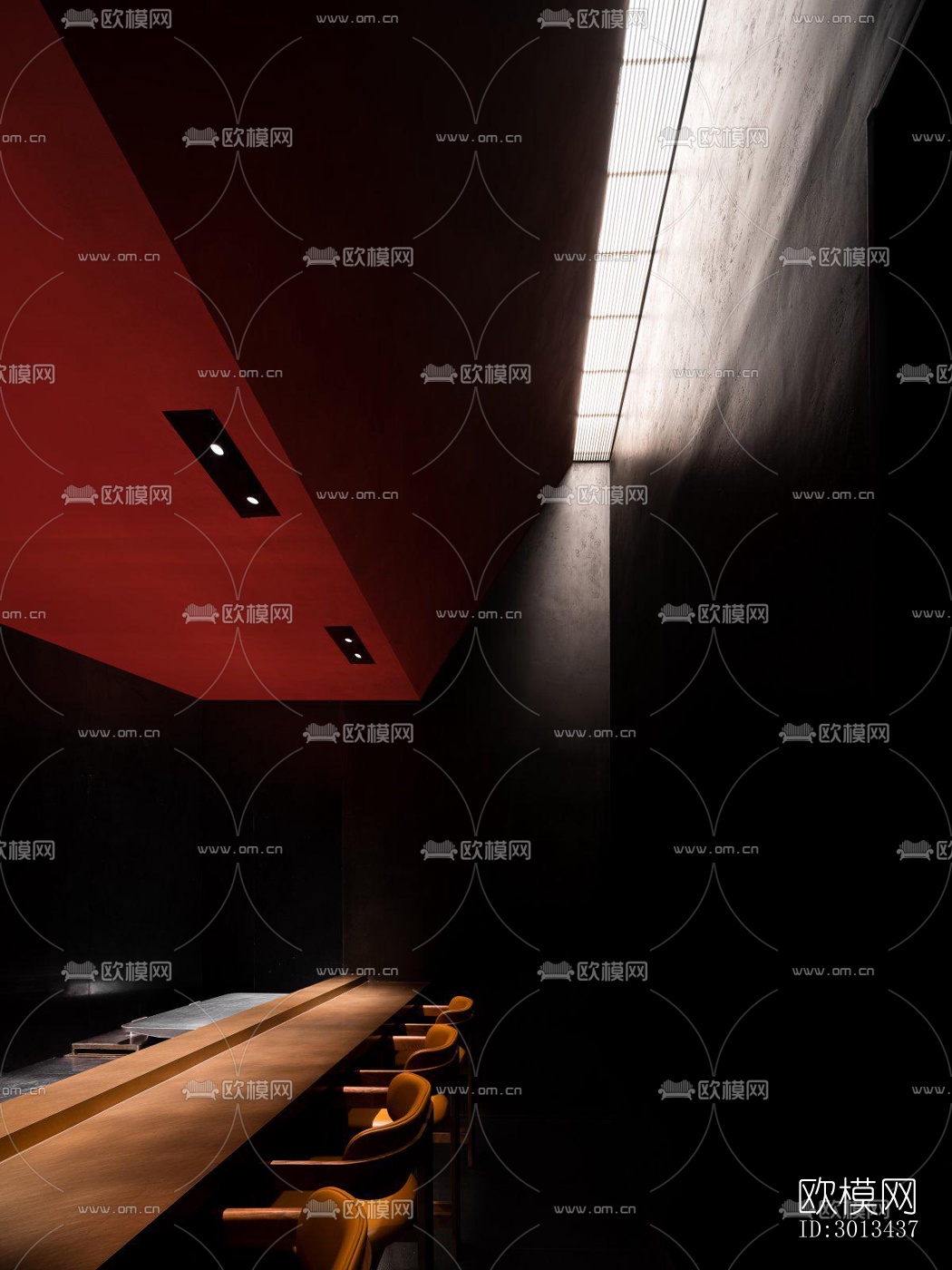 日式日韩料理效果图下载（渲染图6）