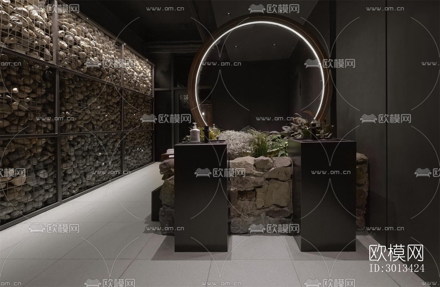 侘寂咖啡奶茶效果图下载（渲染图4）