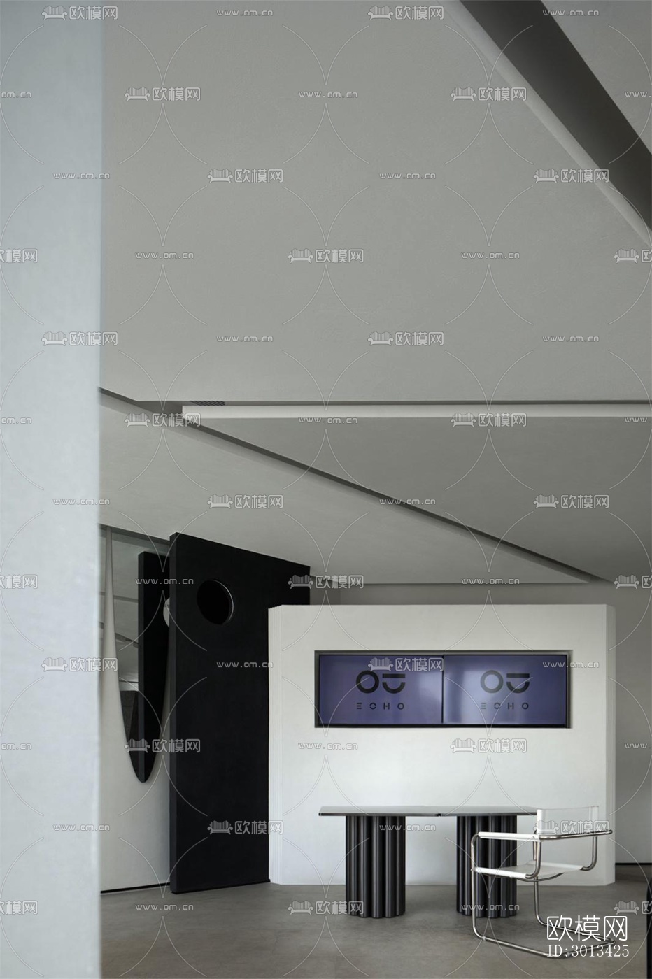 工业风咖啡奶茶效果图下载（渲染图8）