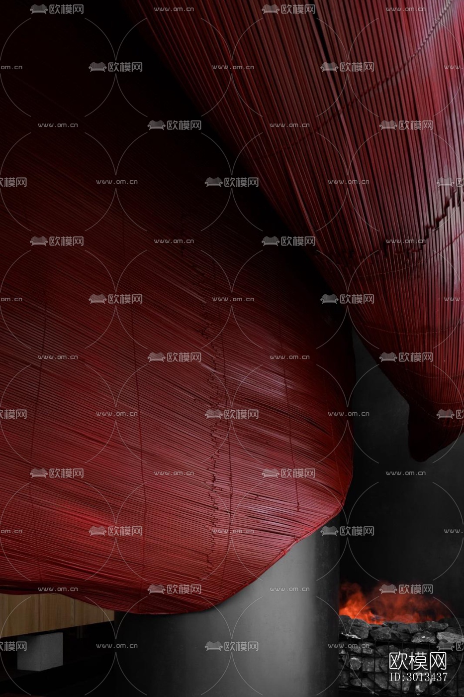 日式日韩料理效果图下载（渲染图12）