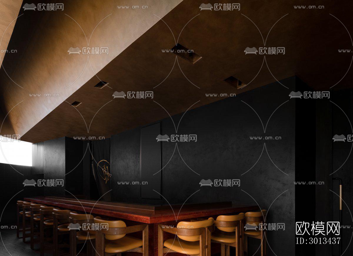 日式日韩料理效果图下载（渲染图11）