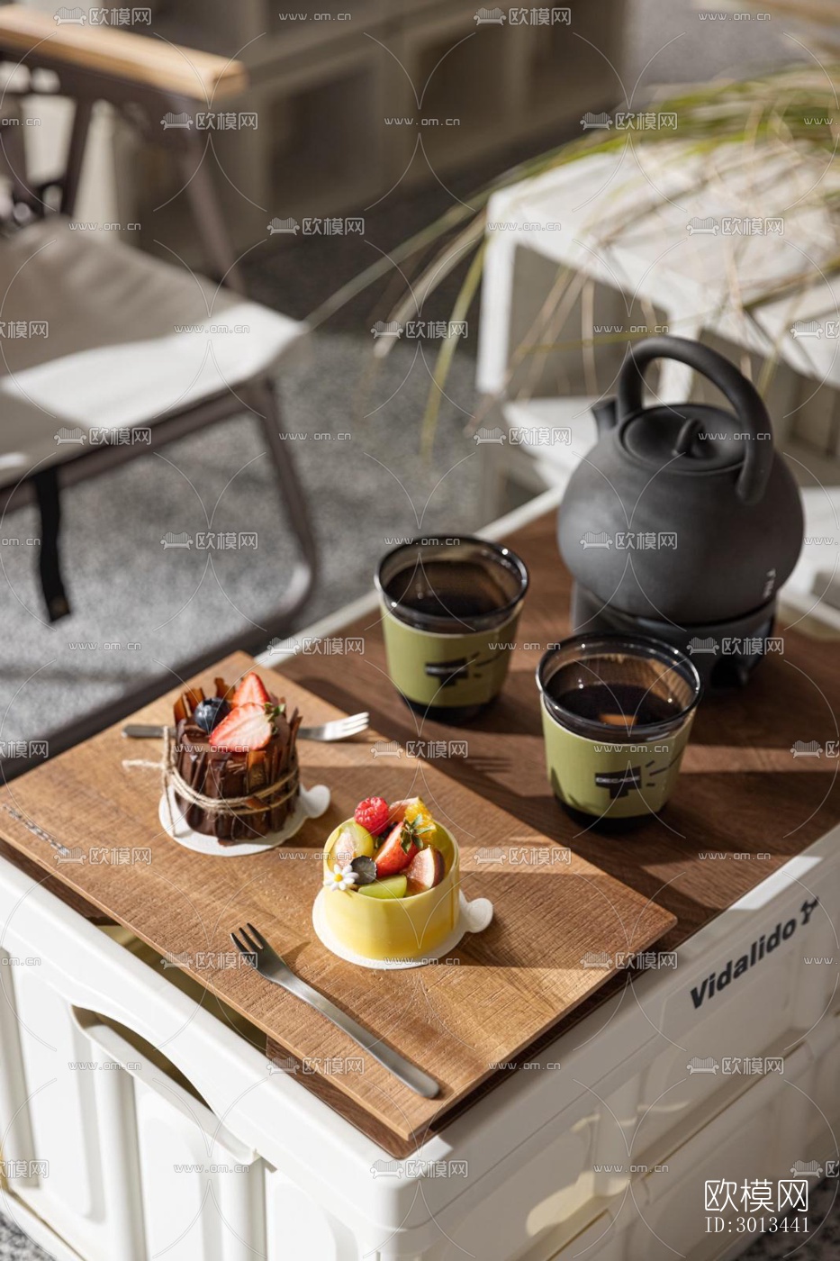 工业风茶馆效果图下载（渲染图14）