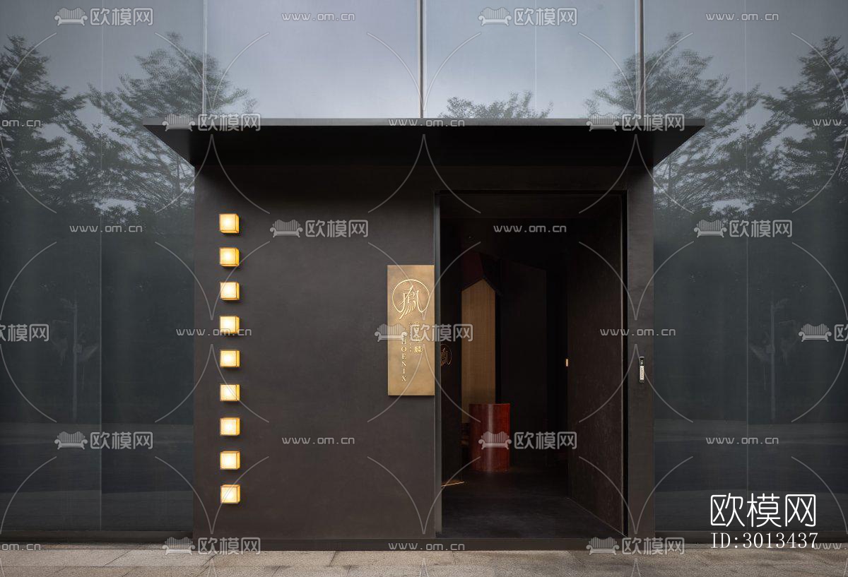 日式日韩料理效果图下载（渲染图15）