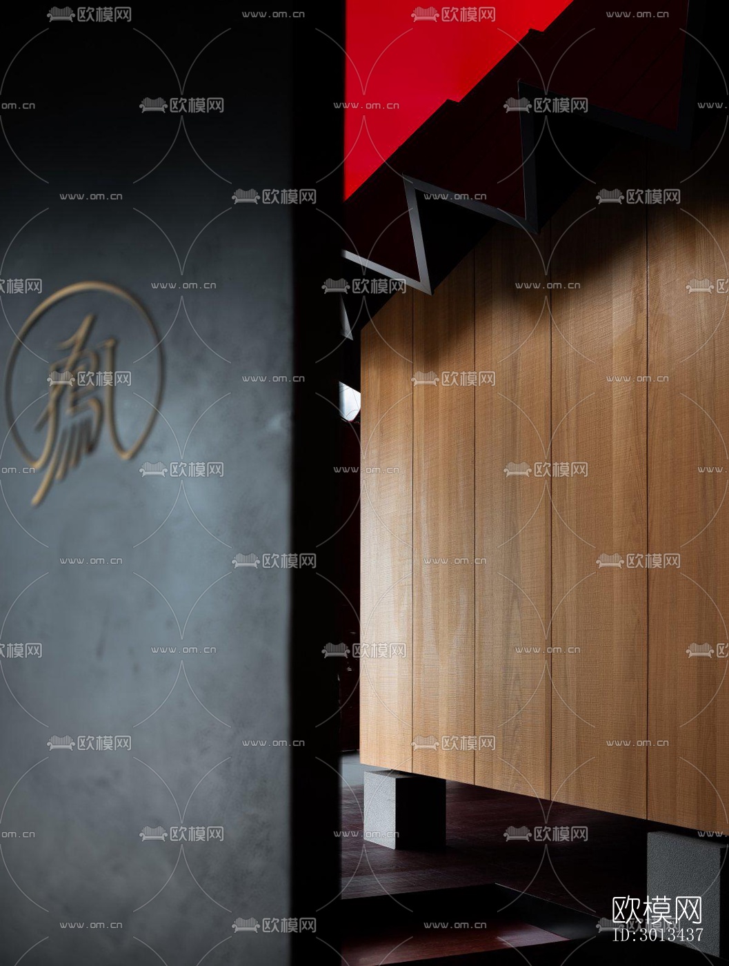 日式日韩料理效果图下载（渲染图9）