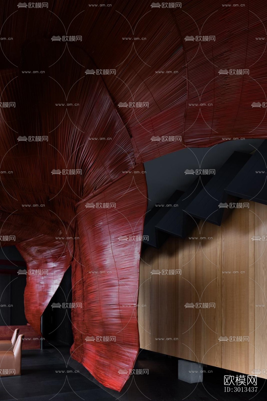 日式日韩料理效果图下载（渲染图2）