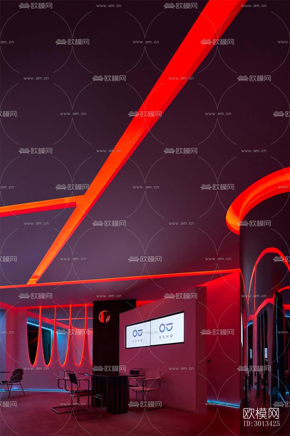 工业风咖啡奶茶效果图下载（渲染图9）