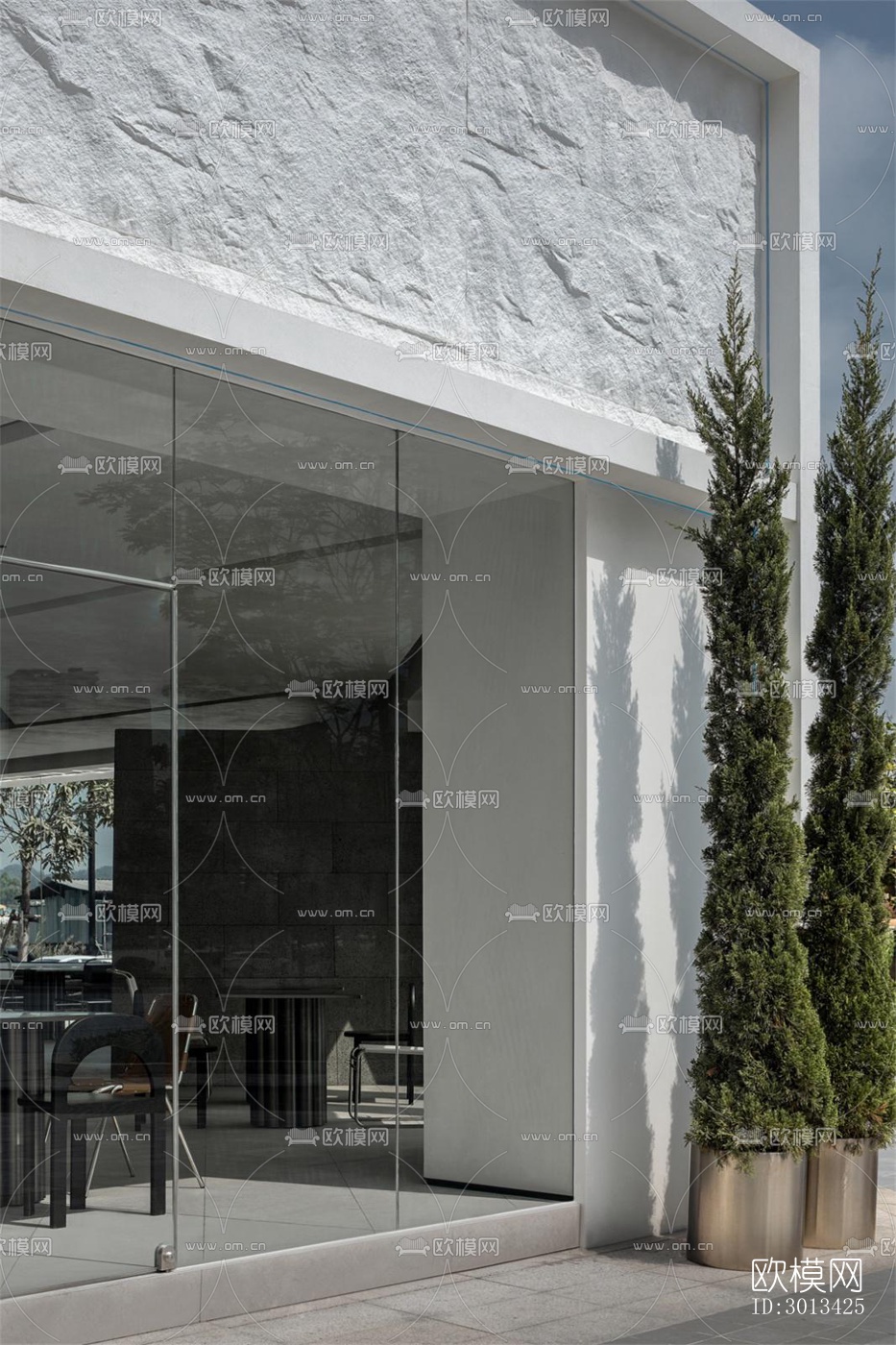 工业风咖啡奶茶效果图下载（渲染图6）