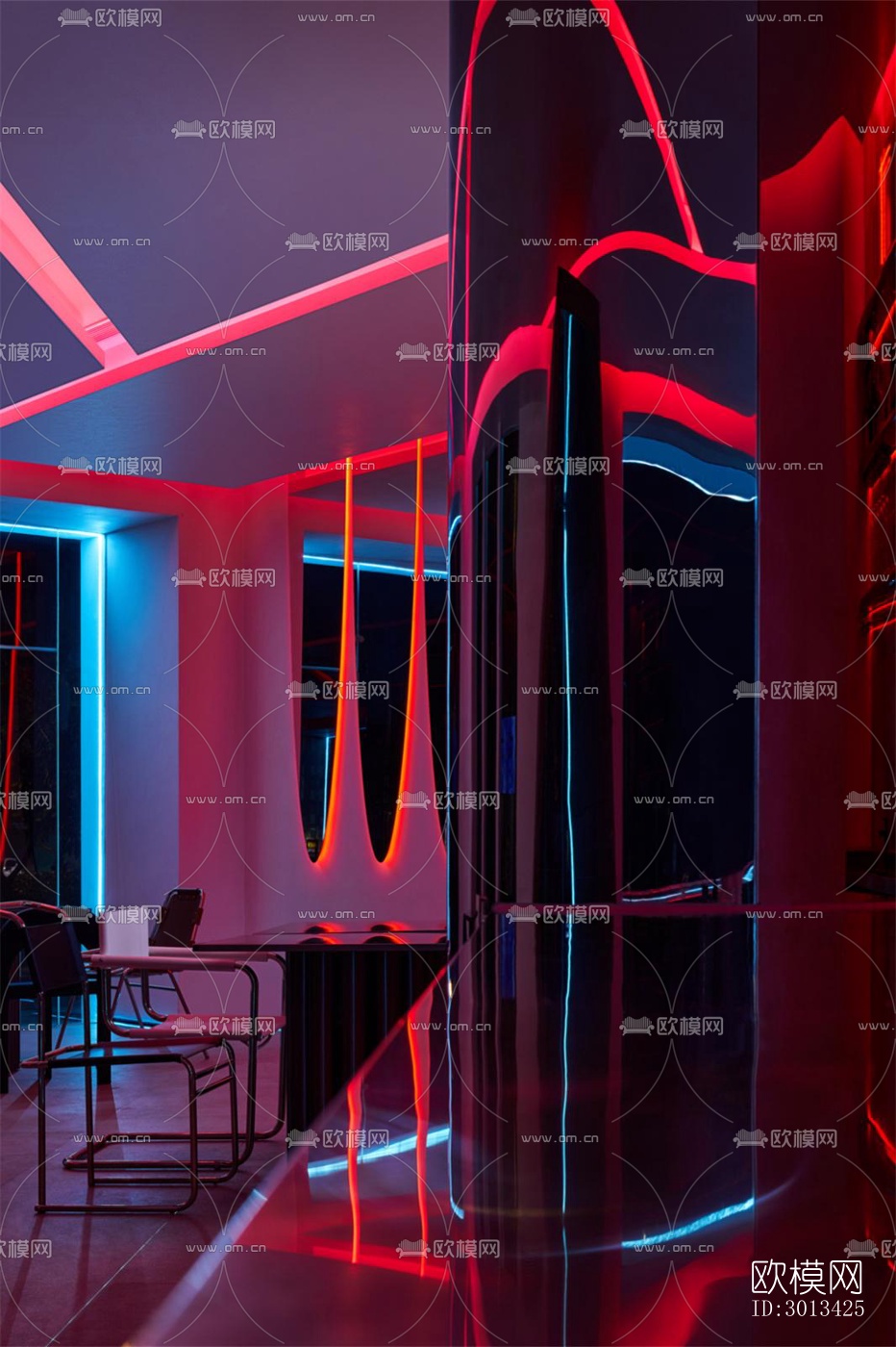 工业风咖啡奶茶效果图下载（渲染图16）