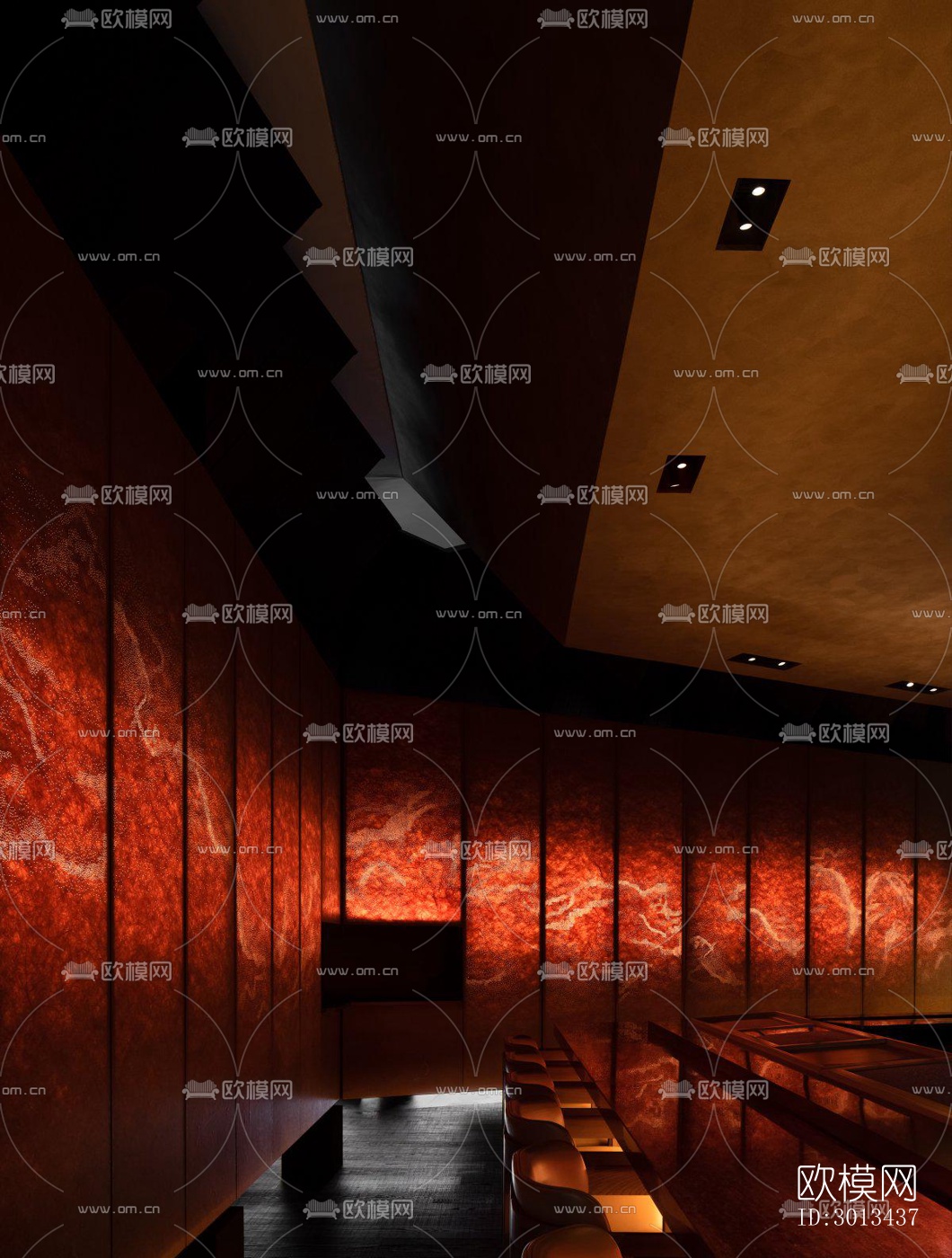 日式日韩料理效果图下载（渲染图18）