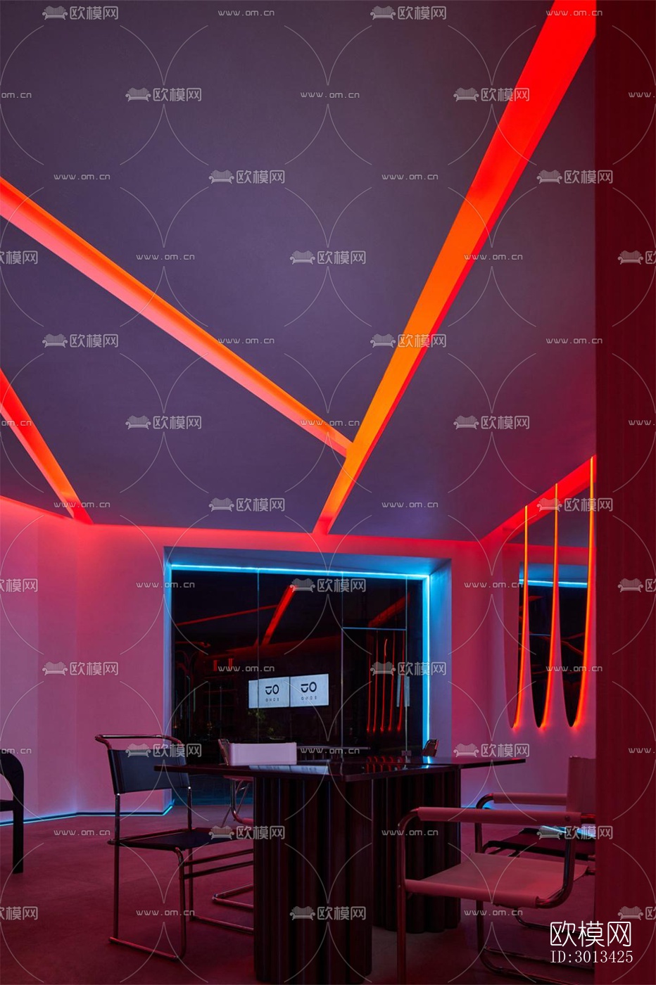 工业风咖啡奶茶效果图下载（渲染图7）