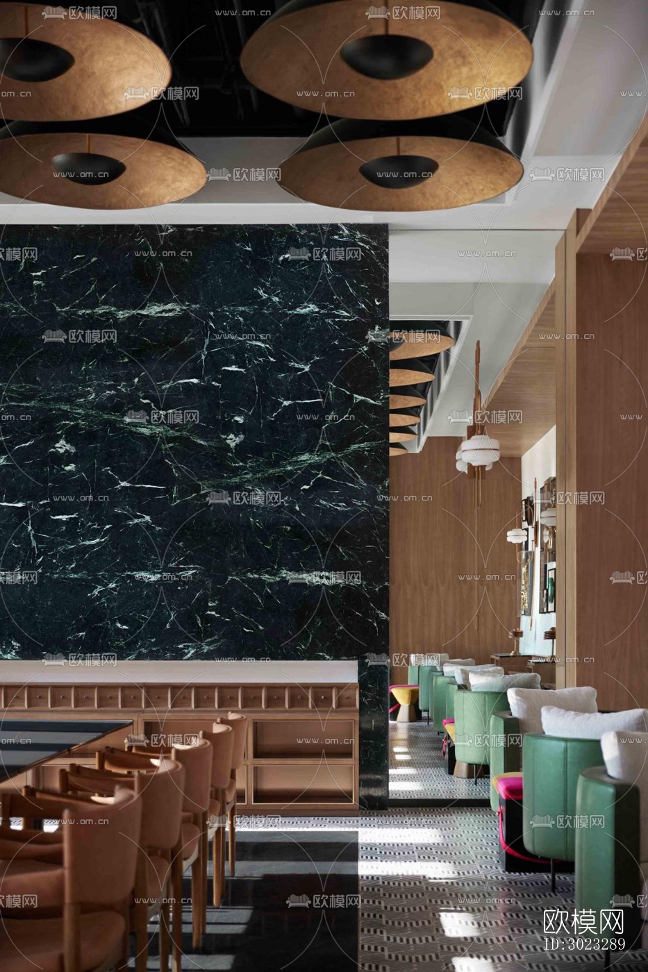 现代酒店民宿效果图下载（渲染图16）