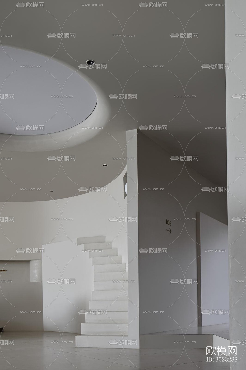 现代酒店民宿效果图下载（渲染图11）