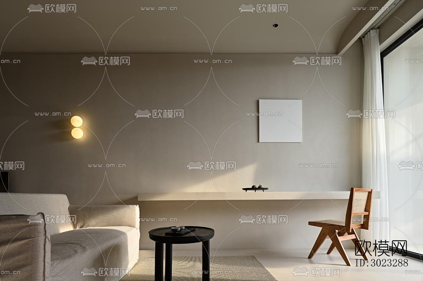 现代酒店民宿效果图下载（渲染图19）