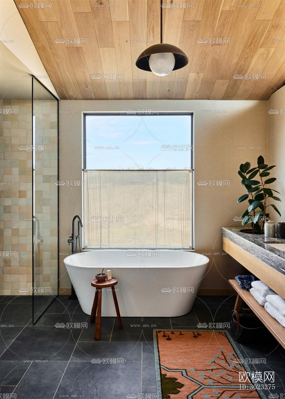 北欧酒店民宿效果图下载（渲染图11）