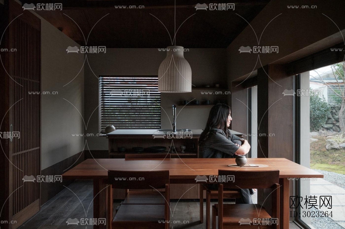 侘寂酒店民宿效果图下载（渲染图18）