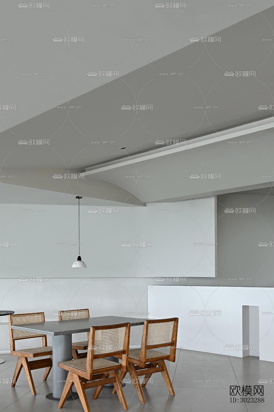 现代酒店民宿效果图下载（渲染图7）