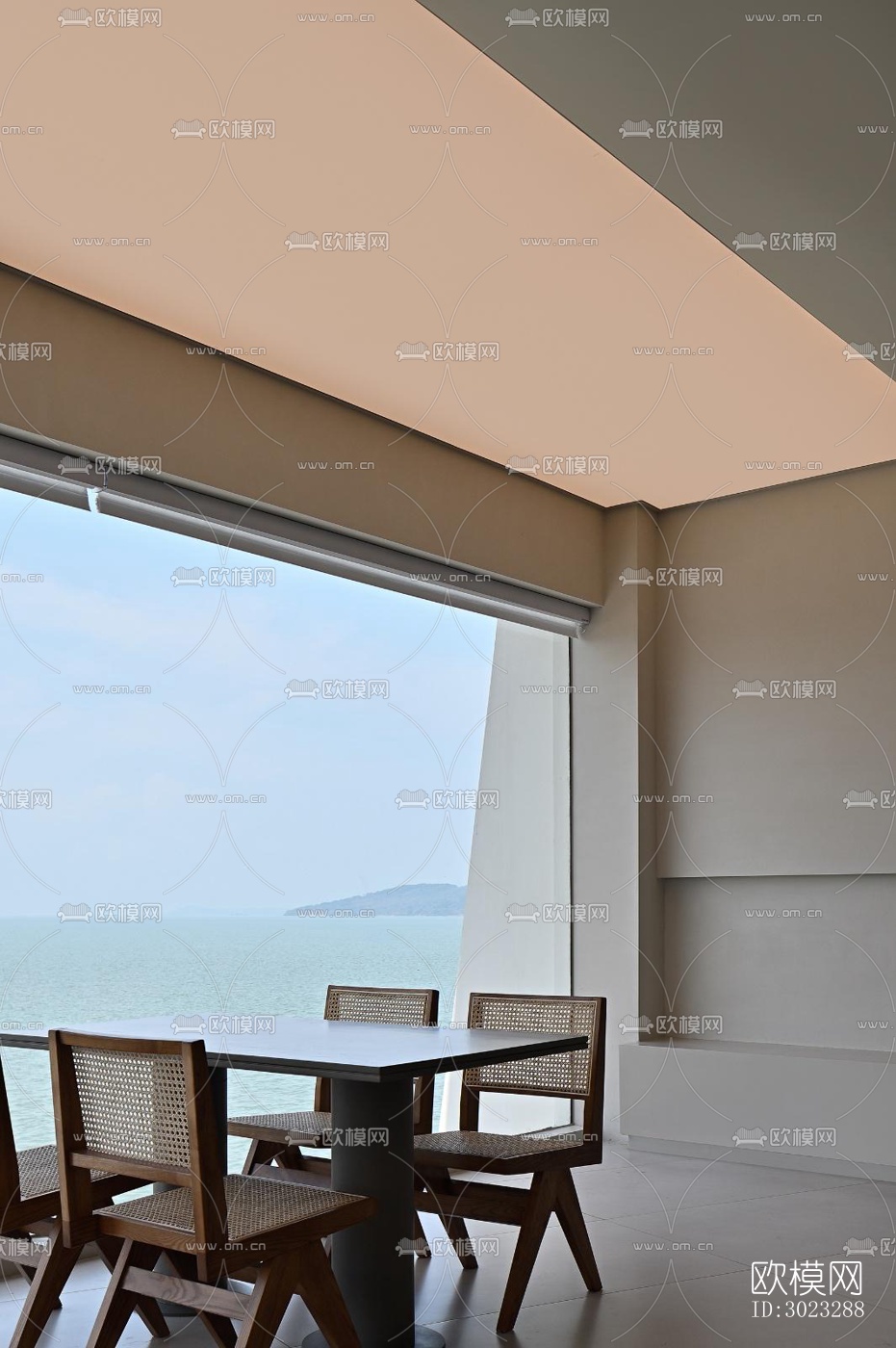 现代酒店民宿效果图下载（渲染图14）