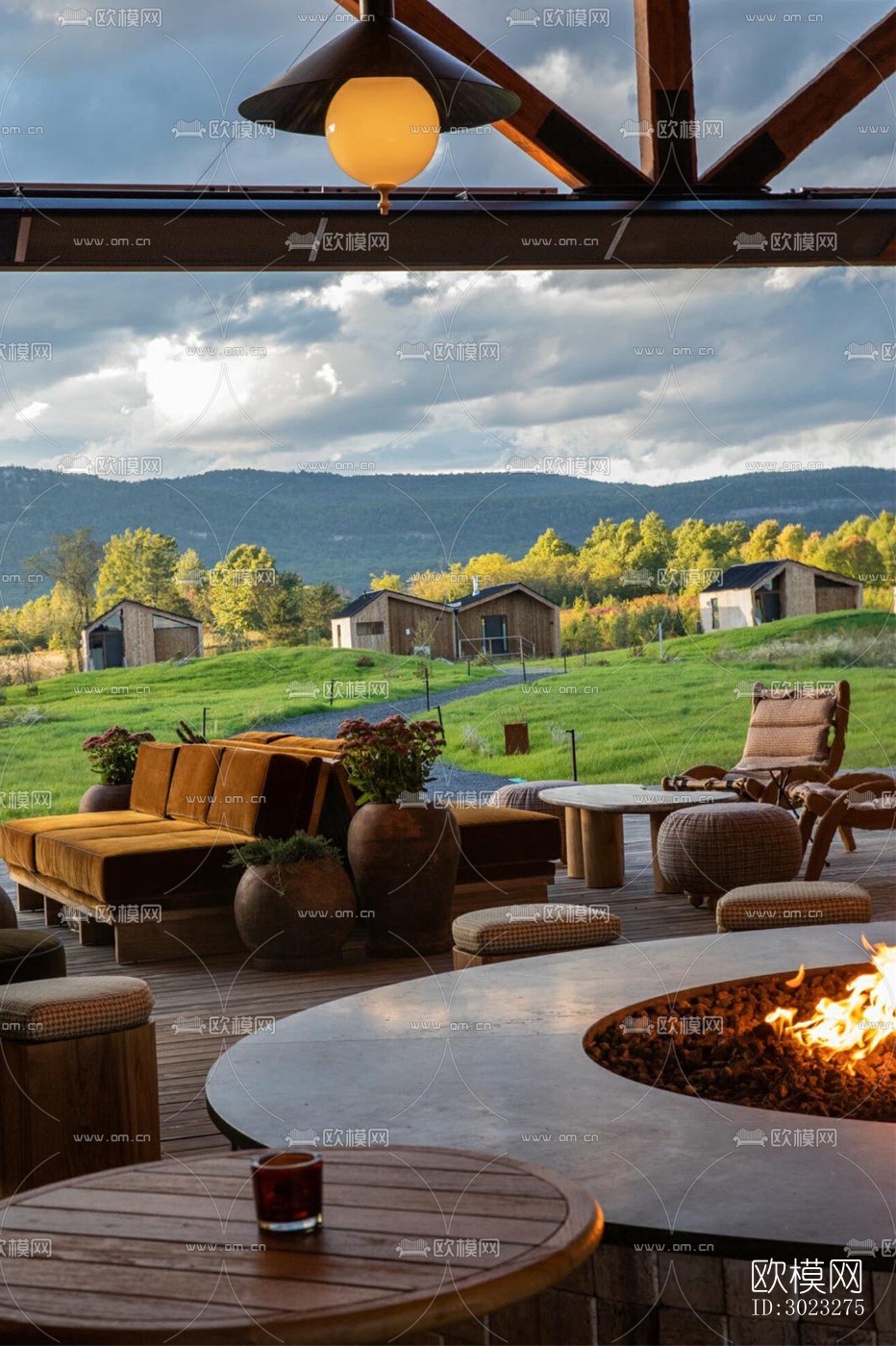 北欧酒店民宿效果图下载（渲染图4）