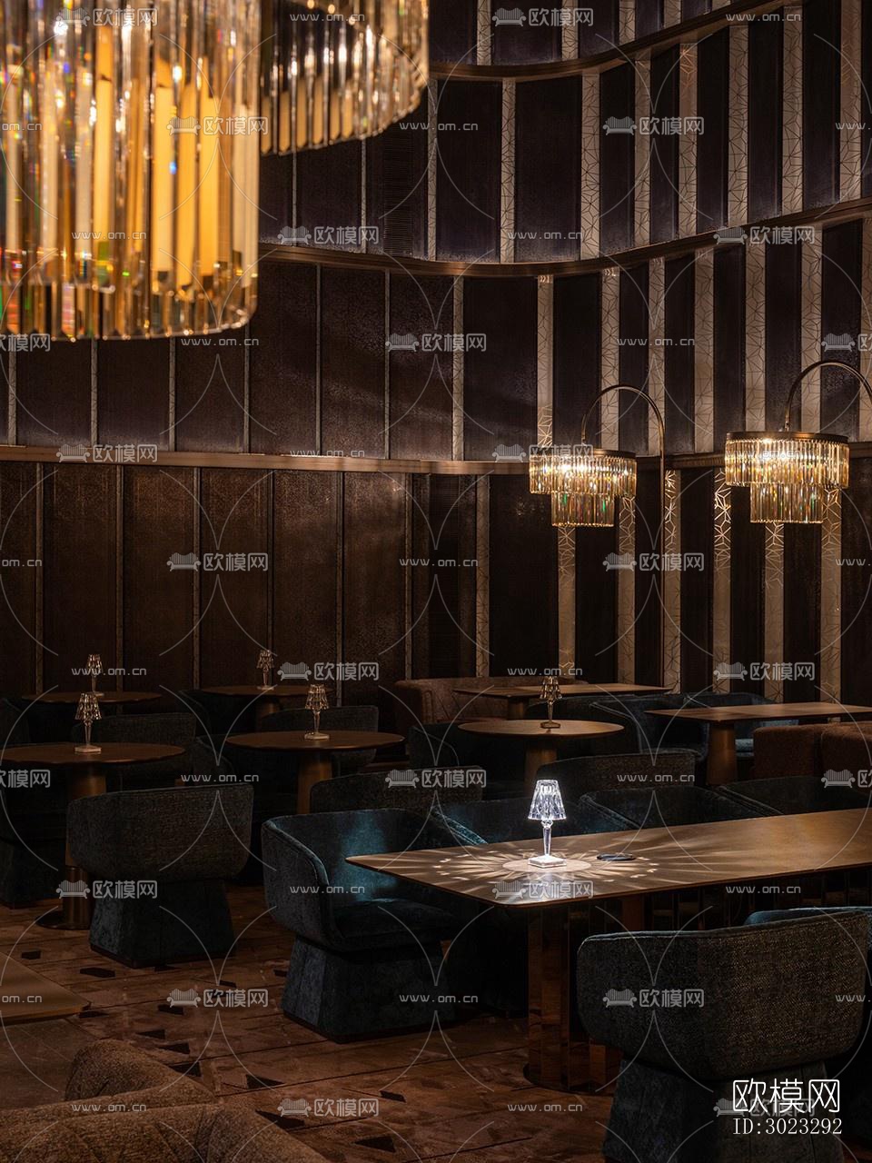 现代酒店民宿效果图下载（渲染图14）