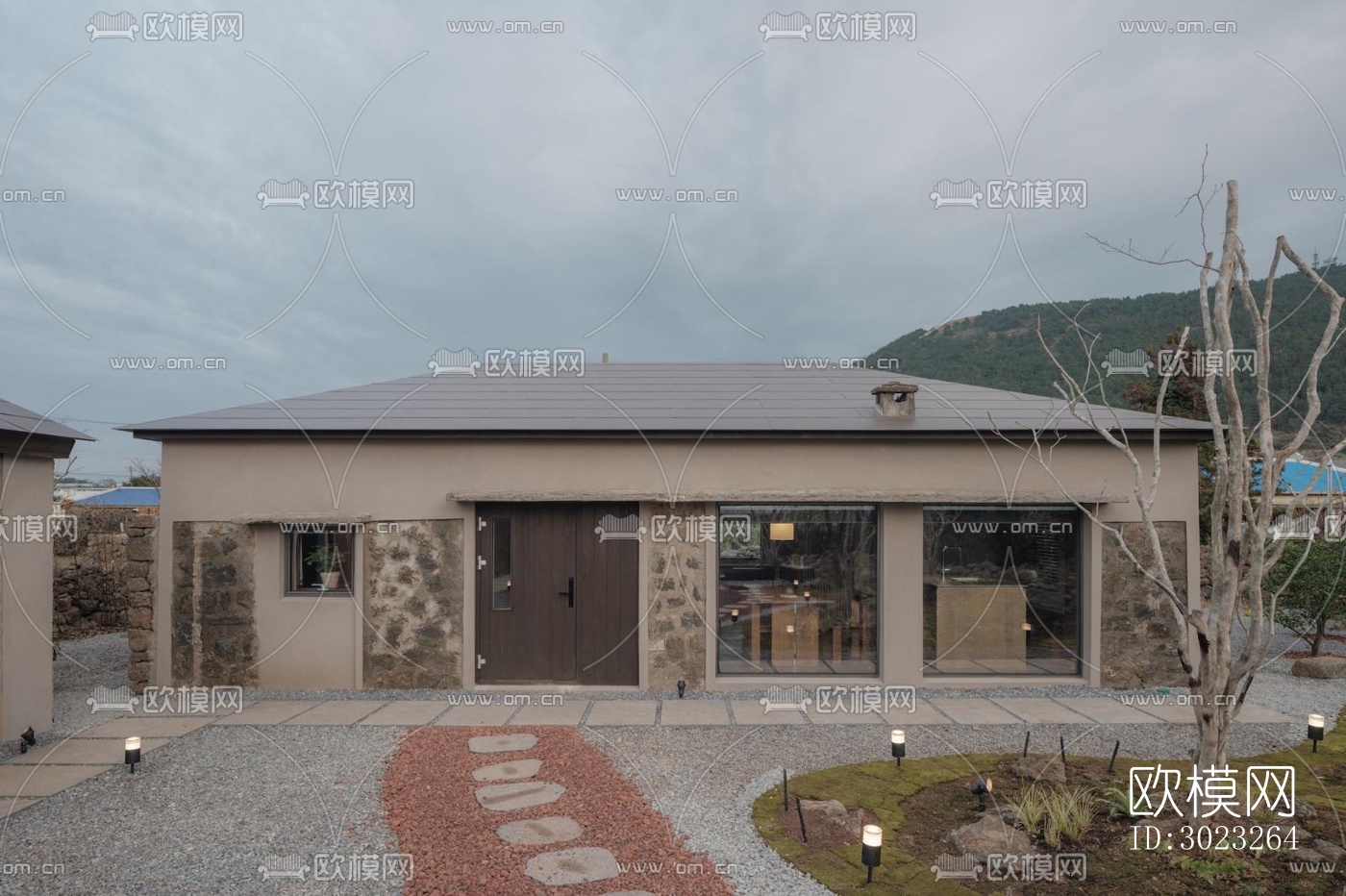 侘寂酒店民宿效果图下载（渲染图17）