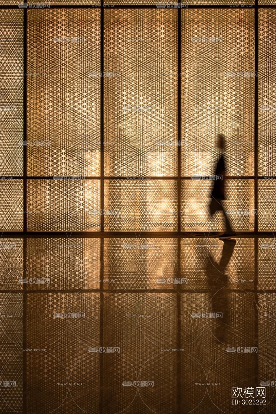 现代酒店民宿效果图下载（渲染图6）