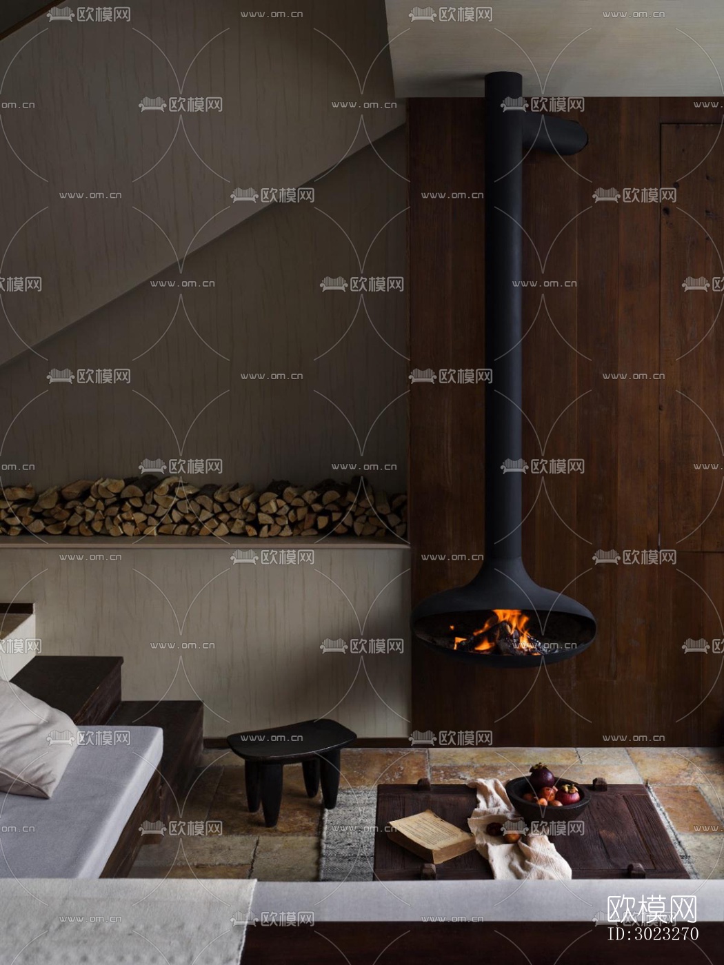 北欧酒店民宿效果图下载（渲染图5）