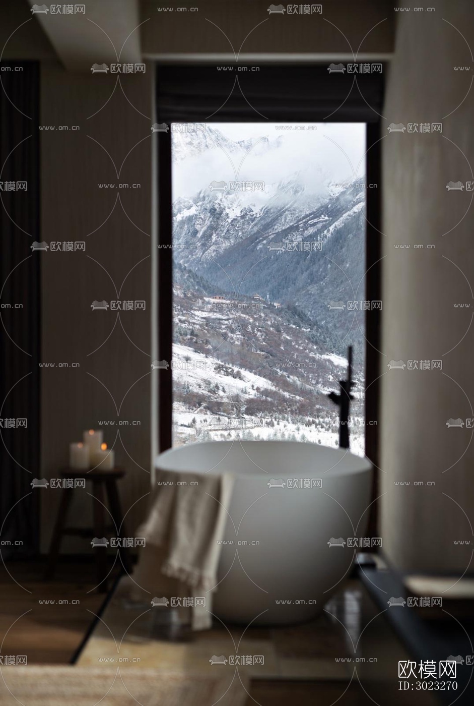 北欧酒店民宿效果图下载（渲染图6）