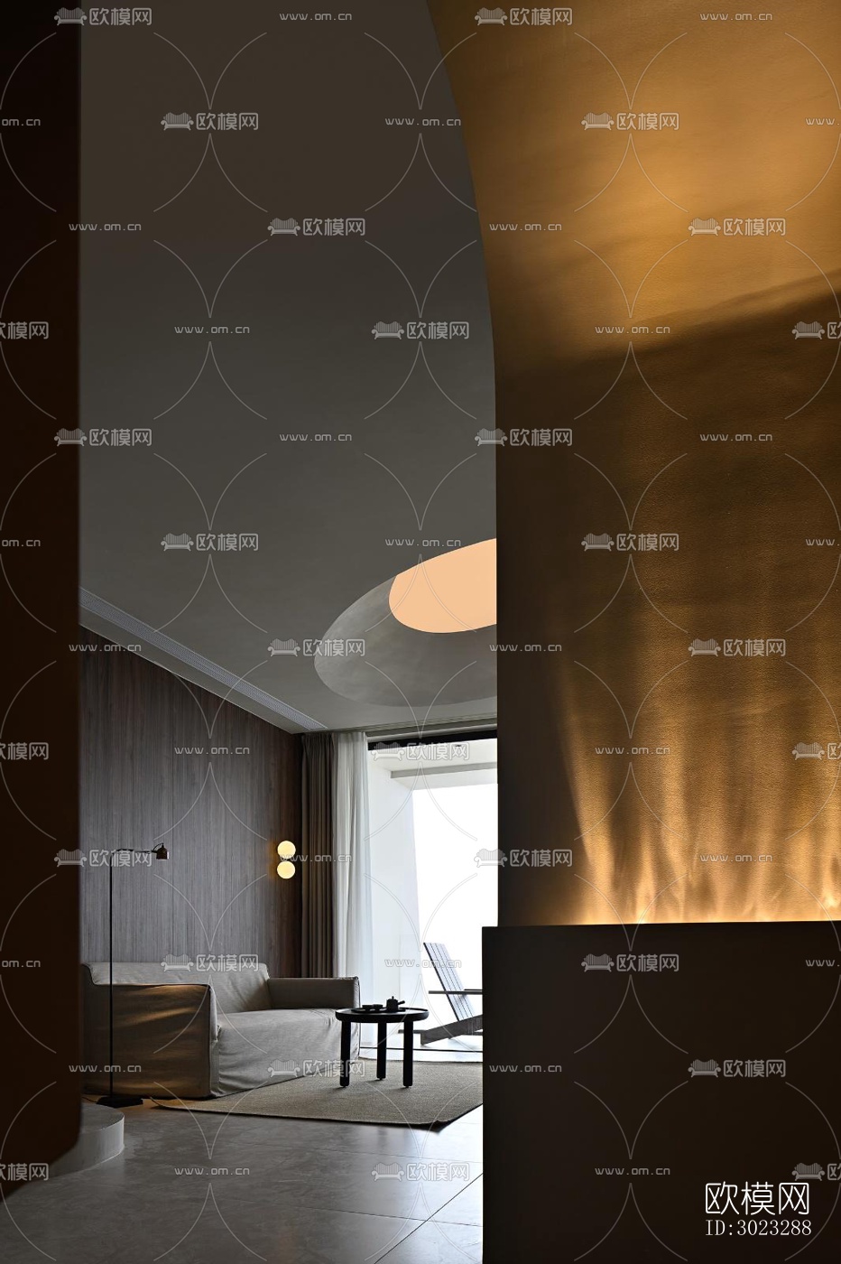 现代酒店民宿效果图下载（渲染图17）