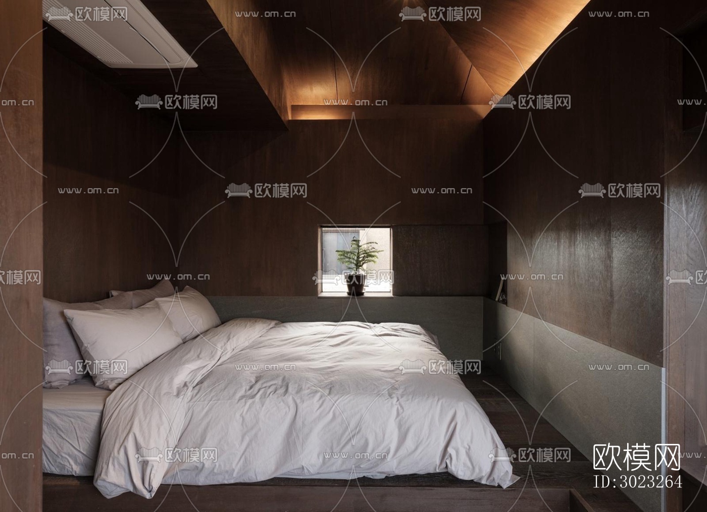 侘寂酒店民宿效果图下载（渲染图1）