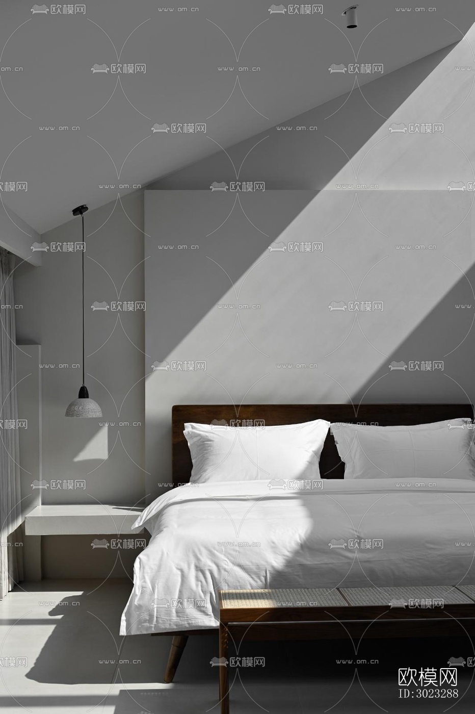 现代酒店民宿效果图下载（渲染图10）