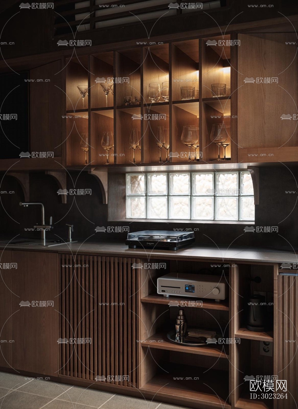 侘寂酒店民宿效果图下载（渲染图10）