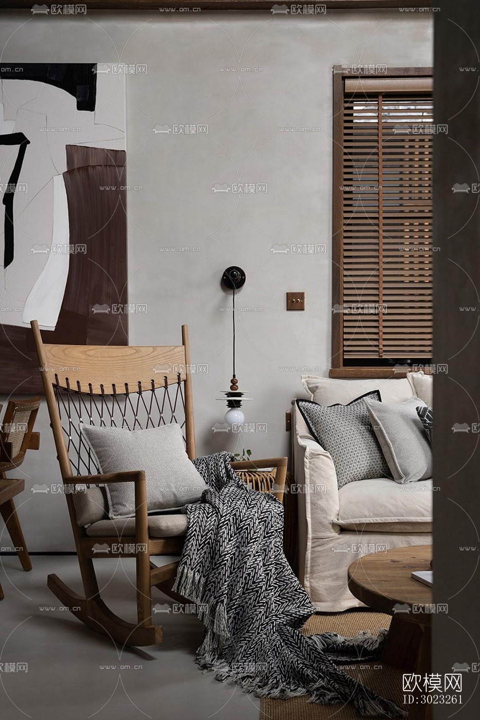 侘寂酒店民宿效果图下载（渲染图11）