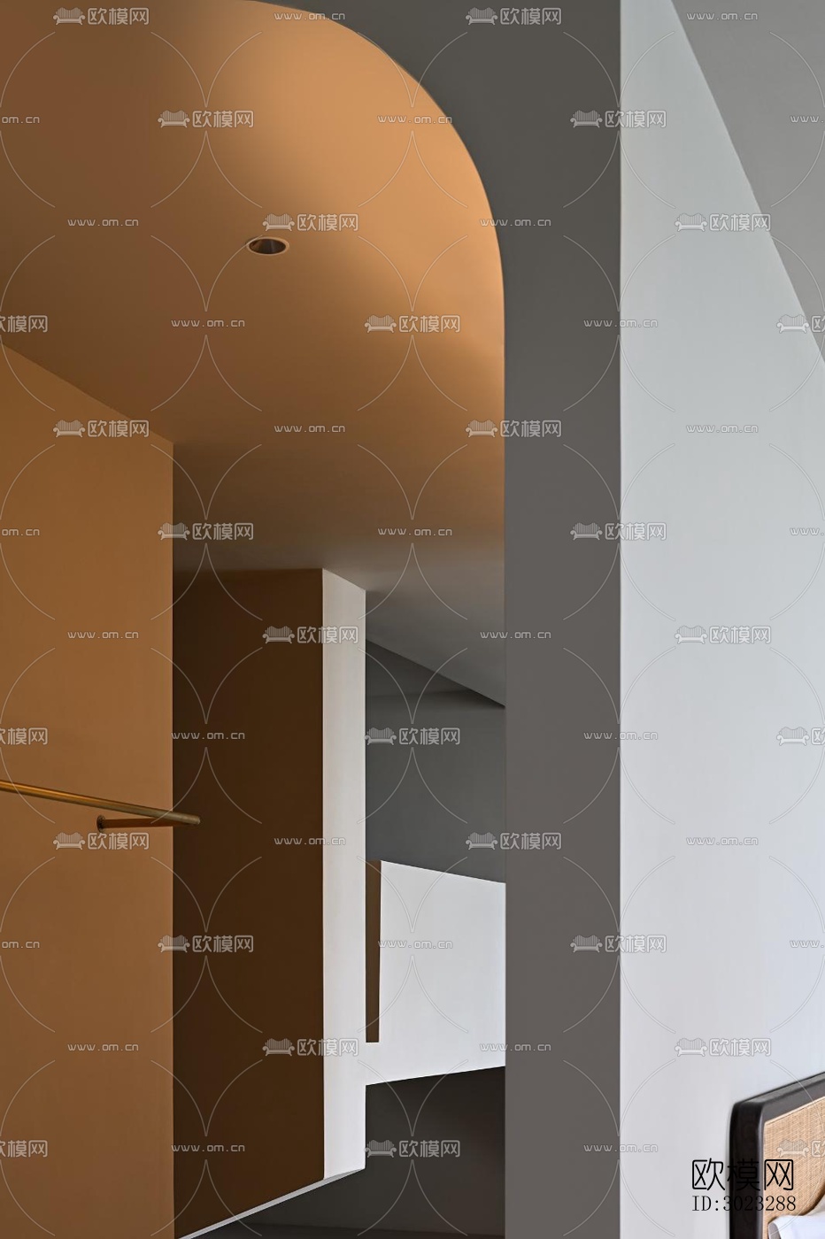 现代酒店民宿效果图下载（渲染图20）