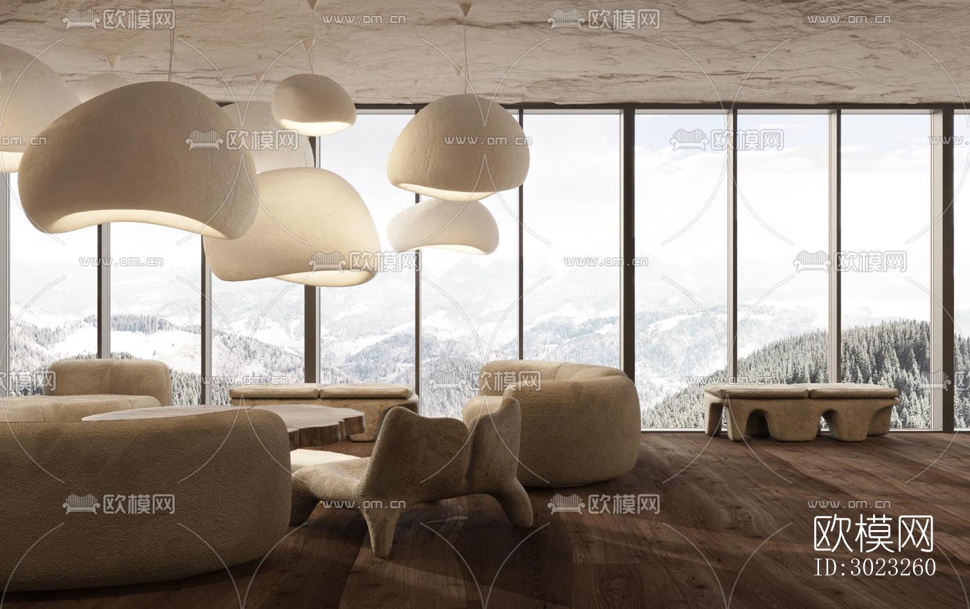 侘寂酒店民宿效果图下载（渲染图19）