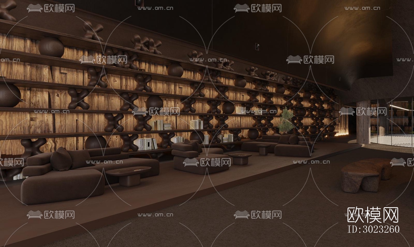 侘寂酒店民宿效果图下载（渲染图18）